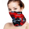 6Pcs Summer Neck Gaiter UV Sunscreen Protection Face Mask Scarf Breathable Cooling Shield Coverings For Cycling Hiking Fishing Running Motorcycle