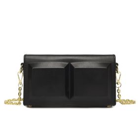 Women's Unique Design Small Chocolate Bag (Color: Black)