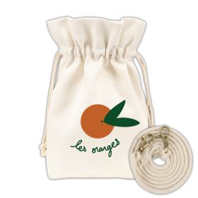 Versatile Cross Body Bucket Sail Bag (Option: Les oranges)