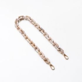 Acrylic Strap Accessories Crossbody Shoulder Bag Chain (Option: Light apricot-60cm)