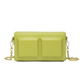 Women's Unique Design Small Chocolate Bag (Color: Green)