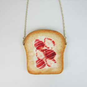 Women's Toast Chain Mini Tote Bag (Option: Strawberry Toast)