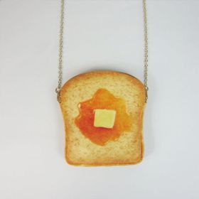 Women's Toast Chain Mini Tote Bag (Option: Butter honey)