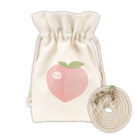 Versatile Cross Body Bucket Sail Bag (Option: Peach)