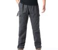 Men Multi-Pocket Outdoor Elastic Waist Cargo Pants