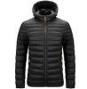 Men's Cotton Hooded Coat Outwear Overcoat