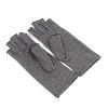 1pair Arthritis Fingerless Compression Gloves; Outdoor Half Finger Knuckle Pressure Gloves (Buy A Size Up)