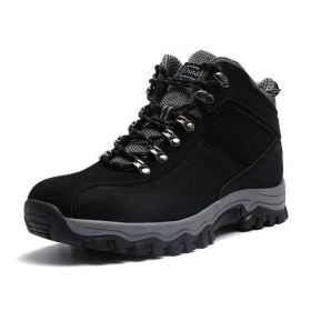 Waterproof Hiking Boots Men Autumn Winter Non-slip Lightweight Breathable Hiking Shoe Outdoor Trekking Hiking Shoes Hunting Shoe (Color: B2024-B, size: 47)