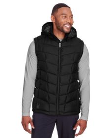 Men's Pelmo Puffer Vest - BLACK - S (Color: Black, size: 3XL)