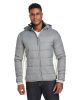 Men's Nautical Mile Puffer Packable Jacket - BLACK/ ANTQ WHT - S