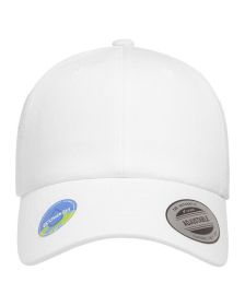 Classic Ecowash Dad Cap - BLACK - OS (Color: White, size: OS)