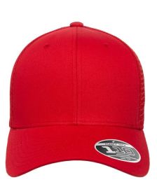 Adult 110¬Æ Mesh Cap - BLACK - OS (Color: Red, size: OS)