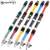 Sougayilang Travel Telescopic Fishing Rod Glass Fiber Fishing Pole