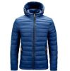 Men's Cotton Hooded Coat Outwear Overcoat