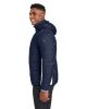 Men's Nautical Mile Puffer Packable Jacket - BLACK/ ANTQ WHT - S