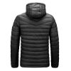 Men's Casual Adjustable Hooded Warm Cotton Clothing Winter Thick Zipper Cold Resistant Clothing