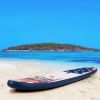 Enjoy Wonderful Water Sports 11-Feet Inflatable Adjustable Surfing Paddle Board