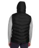 Men's Pelmo Puffer Vest - BLACK - S