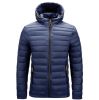 Men's Cotton Hooded Coat Outwear Overcoat