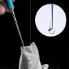 Fishing Blind Poking Fishhook Remover Deep Throat Stainless Steel Unhooking Remover Fish Extractor Deep Throat Stainless Steel U