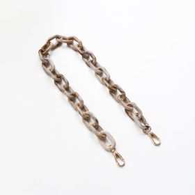 Acrylic Strap Accessories Crossbody Shoulder Bag Chain (Option: Khaki-110CM)